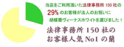 開店お祝いにおすすめのヴィーナスホワイト3本立てはこちらです