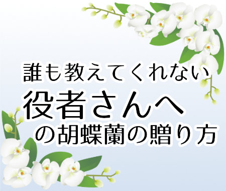 誰も教えてくれない  移転祝いのお花の贈り方